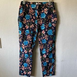 Quirky GrandmaCore Floral Chino Pants